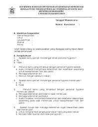 Check spelling or type a new query. Doc Kuesioner Survey Tlpn An Nabigha Zidniy Academia Edu