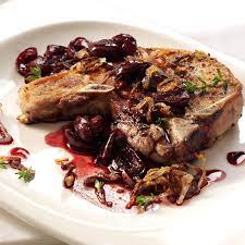 Pork Chops With Cherry Sauce Pork Cherry Sauce Pork Dishes