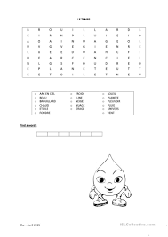 Reddit gives you the best of the internet in one place. Mots Meles Temps Temperature Francais Fle Fiches Pedagogiques