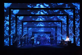 The Color Of Lighting Used In This Scene Has To Do With Something Related With The Song That S Play Concert Stage Design Stage Lighting Design Stage Set Design