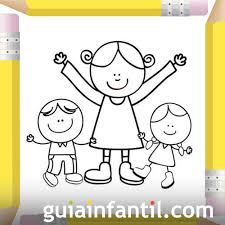 El día de la madre es uno de los más conmemorados a nivel internacional, es una fecha especial para condecorar a uno de los pilares de la familia. Mama Con Sus Hijos Dibujos Para Colorear El Dia De La Madre
