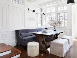 A Dining Room Sofa Provides The Most Comfortable Seating Comfort At The Dining Table Zinc And Wood Trestle Din Dining Sofa Dining Room Sofa Dining Room Seating