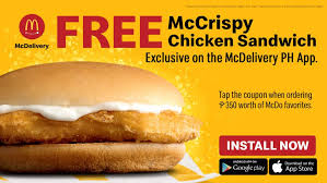 Dredge half of the cutlets in the flour, then the egg, and finally the panko, pressing to adhere the crumbs to the meat. Mcdo Philippines On Twitter Craving For Mccrispy Chicken Sandwich Get It For Free When You Sign Up On The Mcdelivery Ph App And Order Php 350 Worth Of Your Mcdo Favorites Download