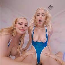 Blake Blossom & Jazlyn Ray Oiled and Messy - Blake Blossom & Jazlyn Ray VR  27 Porn Pic - EPORNER