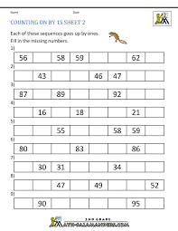 Math worksheets for grade 1 mental math worksheets grade 2 304299 place value tens and ones march no prep printables for fi 304300 christmas math worksheets 1st grade most popular teaching. Free Counting Worksheets Counting By 1s