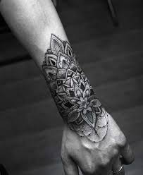 Hand Mandala Tattoo Mandalatattoo Mandala Hand Tattoos Tattoos For Guys Forearm Tattoos