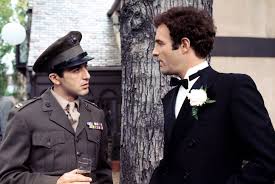 Michael And Sonny Corleone From The Godfather The Godfather Al Pacino Godfather Movie