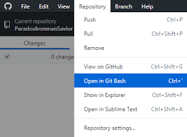 To launch git bash open the windows start menu, type git bash and press enter (or click. How To Open In Git Bash In Github Desktop Stack Overflow