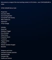May 18, 2020 · how to claim gta online criminal enterprise starter pack bonuses. Austin On Twitter No Offense But The Criminal Enterprise Starter Pack Has To Be A Joke Right It S 68 And Gives You Like 3 Good Things I Mean All Those Vehicles