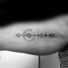 Top 47 Arrow Tattoo Ideas 2021 Inspiration Guide Mens Arrow Tattoo Arrow Tattoos Small Tattoos For Guys