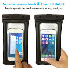 But your girlfriend could unlock it. Phone Waterproof Unlock Fingerprint Clighting Case Beach Rafting Kayaking Boating Hiking Parks Water 7 0 To Up Phone Cell Sony Lg Htc Samsung Iphone For Universal Bag Dry Tpu Pouch Floating Dry Bags Cases
