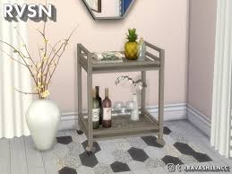 Ravasheen S Sip Back And Relax Functional Bar Cart Set