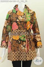 Kombinasi kain batik dan polos yang dipakai biasanya disematkan sedikit pada bagian lengan dan atas dan samping. Baju Batik Modern Pakaian Batik Halus Buatan Solo Model Lengan Panjang Kerah Miring Pake Tali Di Pinggang Modis Buat Santai Dan Seragam Kerja Bls5895p L Toko Batik Online 2021
