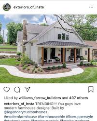 143 Likes 21 Comments Legendary Custom Homes Legendarycustomhomes On Instagram Another Beautiful Fa House Exterior Farmhouse Exterior Bungalow Exterior