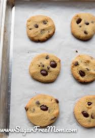 Add the sugars, egg, applesauce, milk, and vanilla and beat one minute. Sugar Free Low Carb Chocolate Chip Cookies Keto Nut Free