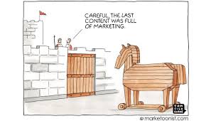 More images for trojan horse metaphor » Content Marketing Shouldn 39 T Be A Bait And Switch