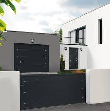 Porte D Entree Aluminium Zen Bel M Porte Garage Maison Design Porte Entree Aluminium