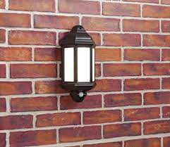 Argos Home Hendon Black Pir Half Lantern Security Light Security Lights Argos Home Bottle Opener Wall