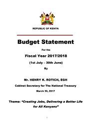 Compare 587 budget safaris to kenya offered by 514 reputable tour operators. Kenya Budget Statement 2017 18