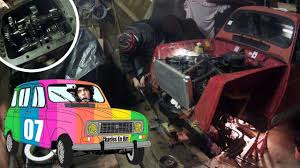Prepa 4l 07 Depose Boite De Vitesse De La 4l Part 01 Youtube