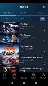 Amazon Prime Video Android App Amazon Prime Video App Amazon Prime Video Amazon Prime App