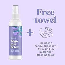 Asutra Natural Organic Yoga Mat Cleaner In 2021 Organic Yoga Mat Organic Yoga Yoga Mat Cleaner