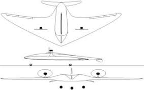 A flying wing may have various small protuberances such as pods, nacelles, blisters, booms, or vertical stabilizers. What Is The Best Design For A Small Flying Wing With Special Flight Envelope Aviation Stack Exchange