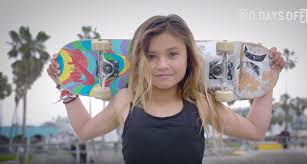 She is the youngest professional skateboarder in the world, a. Video 10 Year Old Pro Skater Surfing Prodigy Sky Brown Santa Cruz Waves