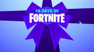 Online game application screenshot, fortnite, pc gaming, game logo. 14 Days Of Fortnite