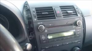 This audio system supports cd, mp3, aux, and usb functions. How To Insall Aux In Toyota Corolla 2008 2012 Youtube