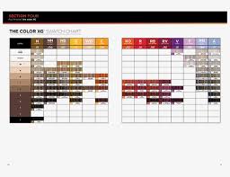 Color Swatch Chart Color Xg John Paul Mitchell Systems