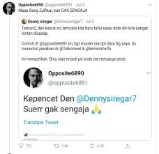 Dia yang bukan saudaramu dalam iman adalah saudaramu dalam kemanusiaan. News Data Pribadi Denny Siregar Bocor Kominfo Minta Telkomsel Investigasi Cyberthreat Id
