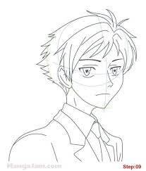 How To Draw Hikaru From Ouran Mangajam Com Anime Character Drawing Drawings Drawing Base