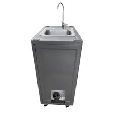 portable foot pump water sink