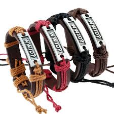 Check spelling or type a new query. Wwjd What Would Jesus Do Adjustable Leather Bracelet Wish