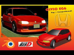 Initial d honda civic eg6. Membuat Modeling Honda Civic Eg6 Feat Initial D Viral Chop Video