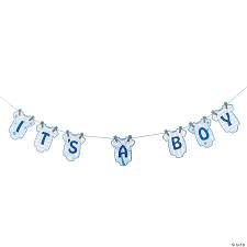Browse 46 baby shower invite boy stock photos and images available, or start a new search to explore more stock photos and images. It S A Boy Baby Shower Garland Oriental Trading