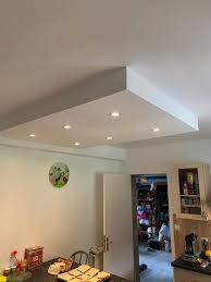 Création d'un solivage pour faux plafond. Creation D Un Faux Plafond D Une Design Plac Breizh Facebook