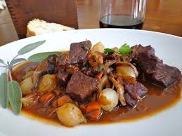 Le Boeuf Bourguignon Or The Authentic French Burgundy Beef Stew Pork And Beef Recipe Beef Bourguignon Burgundy Beef Stew