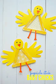 Check out our popsicle stick diy selection for the very best in unique or custom, handmade pieces from our shops. Crafty Popsicle Stick Baby Chick For Spring Make And Takes