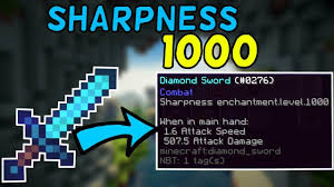 What does sharpness do in minecraft bedrock edition? How To Get A Sharpness 1 000 Sword In Minecraft 1 12 And Lower 2017 Youtube