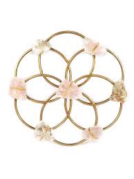 The energy can then expand from the heart, throughout the body, and to all chakras bringing them to a perfect harmonious balance with the will of the pure heart. Small Flower Of Life Crystal Grid Rose Quartz And Quartz Ariana Ost