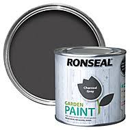 Give outside surfaces a fresh new look with our extensive range of quality exterior paint and woodcare. Ronseal Garden Charcoal Grey Matt Metal Wood Paint 750ml Diy At B Q