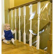 Clear Banister Guard Best Baby Gates Baby Gates Home