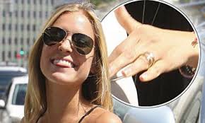 Jay cutler and kristin cavallari exchanged wedding vows at the woodmont christian church in nashville, tenn. Kristin Cavallari Ditches Engagement Ring For Gold Band Daily Mail Online