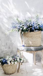 The same size as our traditional french market basket, but with two long handles. Vivi Et Margot Market Basket In 2021 French Decor Decor Flower Painting
