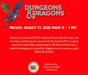 D & D Program for Teens