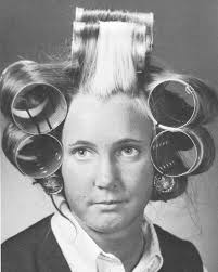 Remember those BIG hair rollers!!