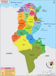 Pro tyto země zatím neplatí. Tunisko Oddeleni Mapa Mapa Tunisko Oddeleni Severni Afrika Afrika