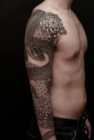 Popular styles and applications for use on snake tattoos include: Snake Sleeve Tattoo By Rg74 Tattoo